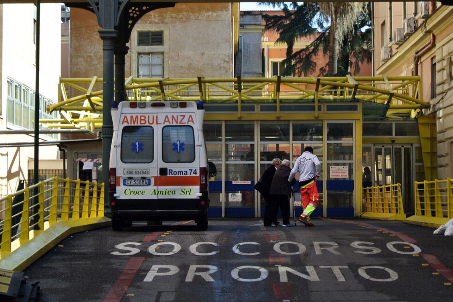 Il pronto soccorso del Policlinico Umberto I di Roma