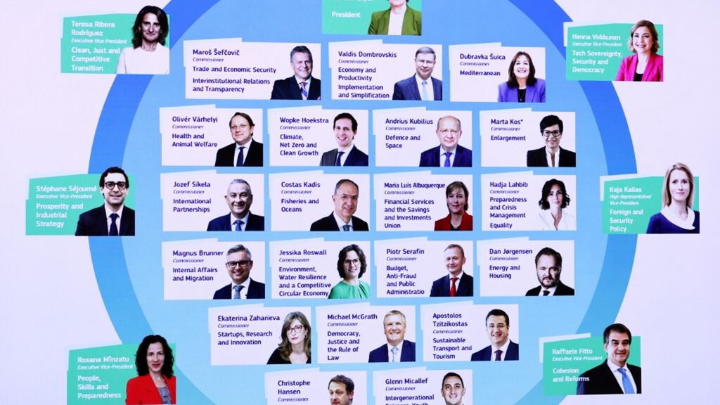 Les portraits des commissaires de la nouvelle Commission européenne, 17 septembre 2024