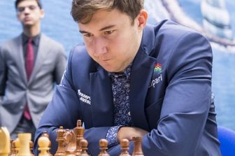 Karjakin, giocatore russo che appoggia le azioni di Putin