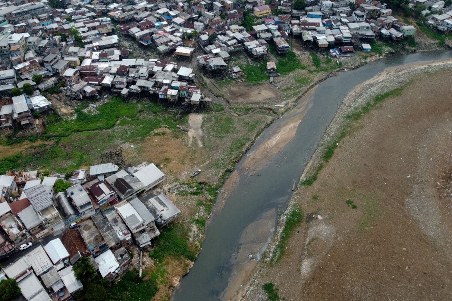 I fiumi in Brasile che soffrono la siccità