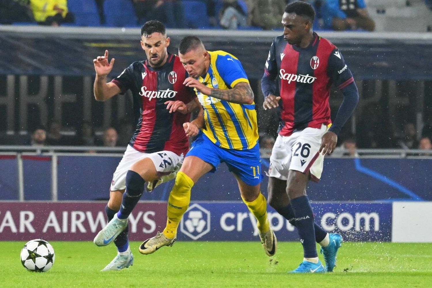 Bologna-Shakhtar, champions league