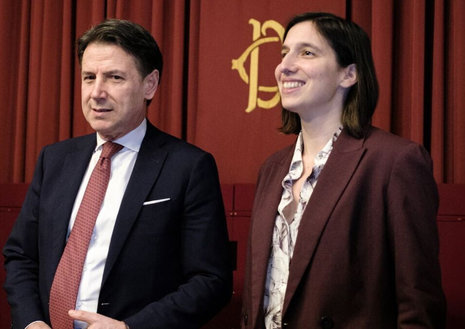 Giuseppe conte Elly Schlein