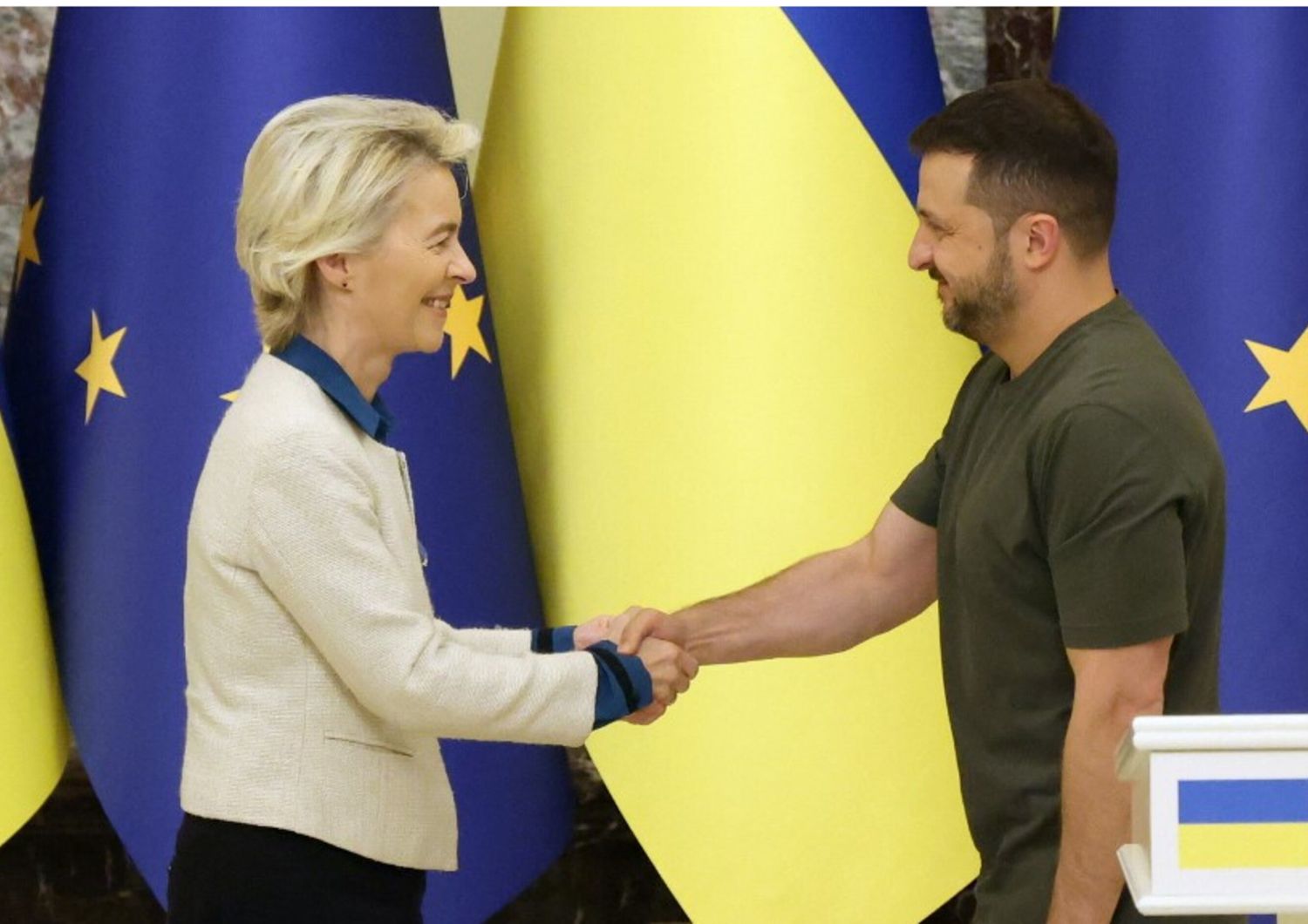 Ursula von der Leyen - Zelensky