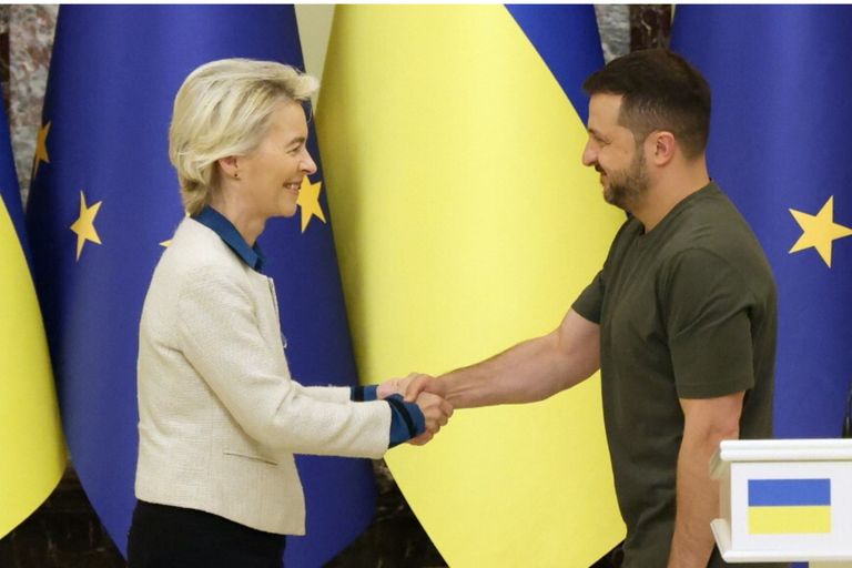 Ursula von der Leyen - Zelensky