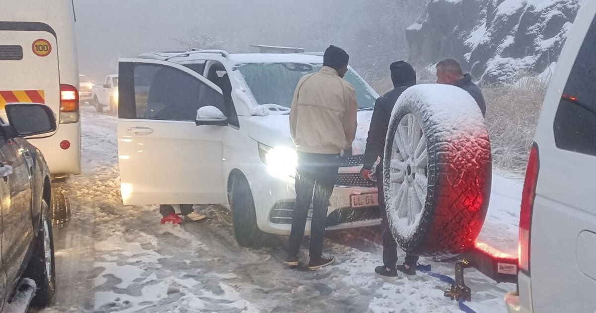 Tempête de neige en Afrique du Sud, un homme de 39 ans décède d’hypothermie dans la circulation