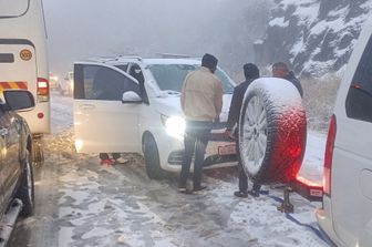 Tempesta di neve in Sudafrica