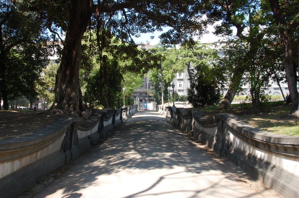 Le jardin romantique renaît à Naples