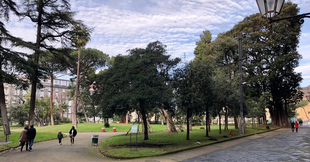 Le jardin romantique renaît à Naples