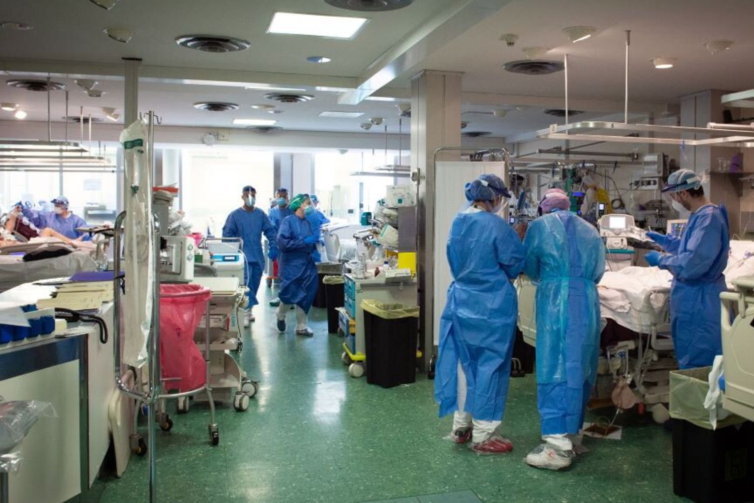 Il reparto di terapia intensiva del Sant'Orsola di Bologna