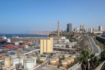 Le port d'Oran, Algérie