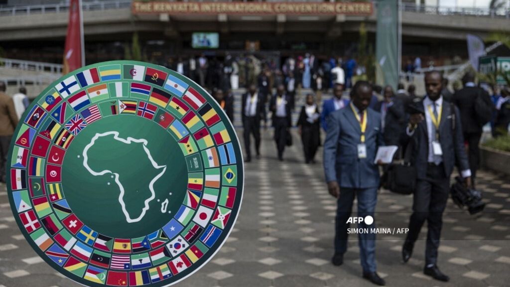 Le logo de Banque africaine de développement (AfDB), siége institutionnel de  Abidjan