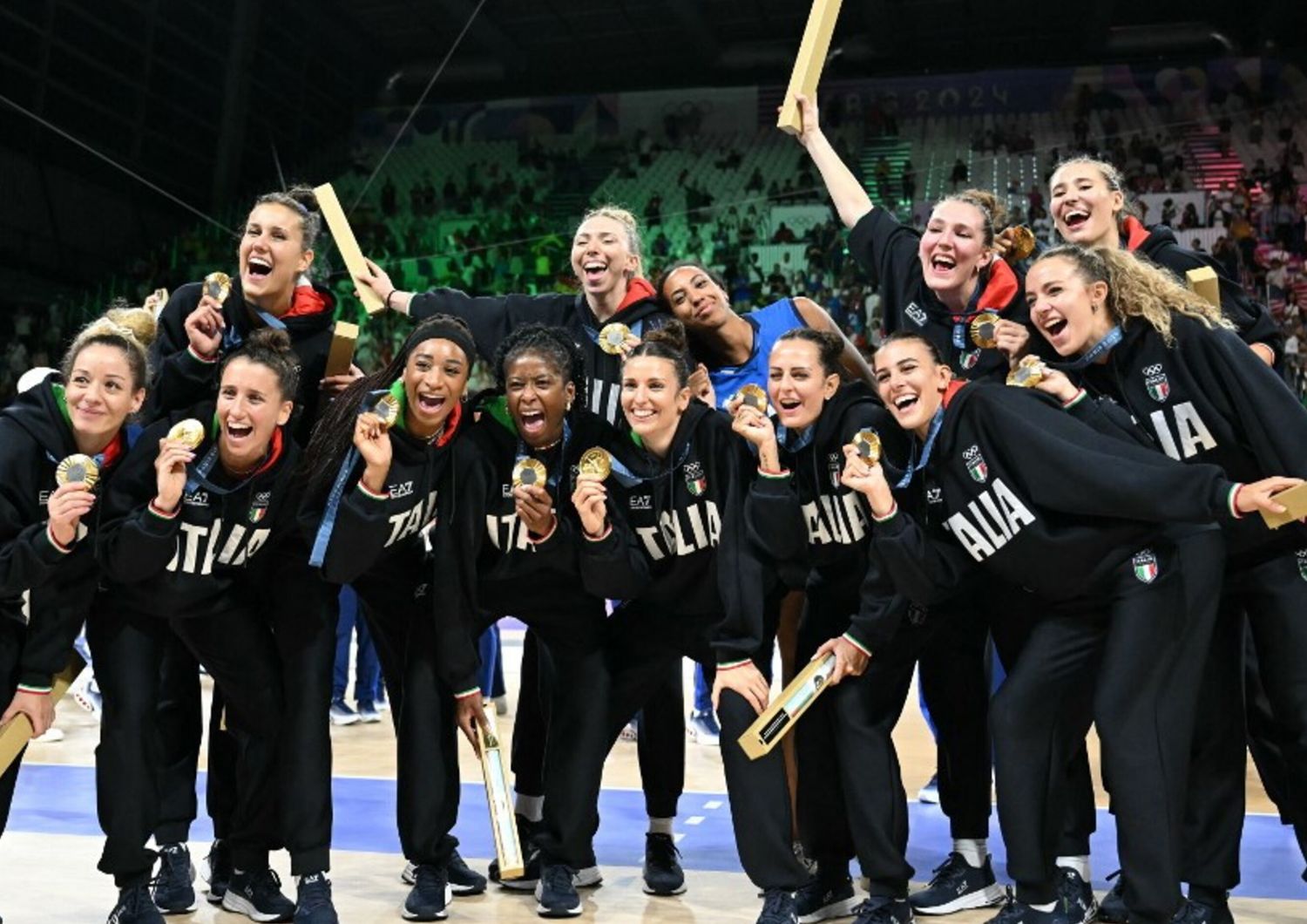 Nazionale italiana volley femminile _ Oro a Parigi 2024