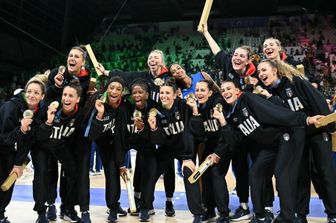 Nazionale italiana volley femminile _ Oro a Parigi 2024