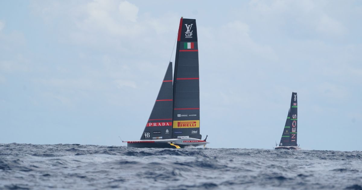 Nella Louis Vuitton Cup nulla di fatto, tra Ineos e Luna Rossa è sempre 1 1