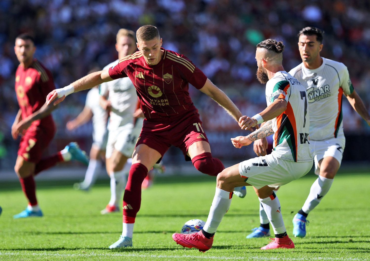 calcio roma venezia risultati