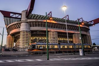 Lo stadio di San Siro