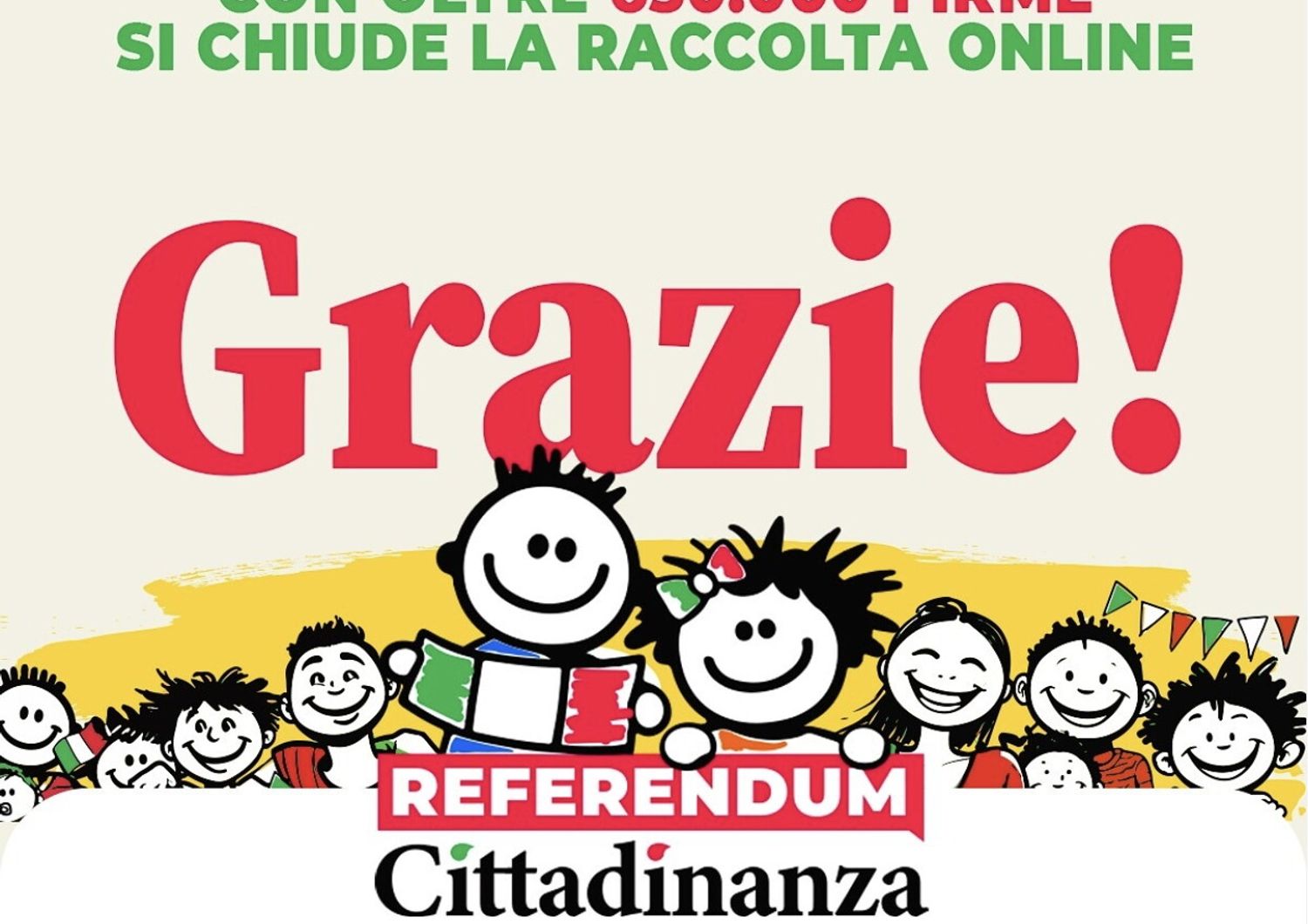 consegnate firme cassazione referendum cittadinanza