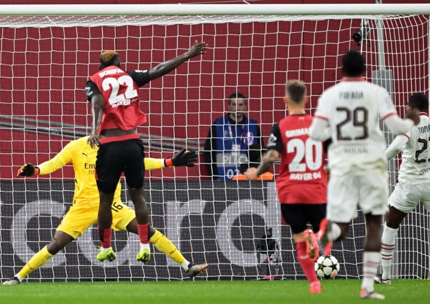 champions league il milan perde a leverkusen