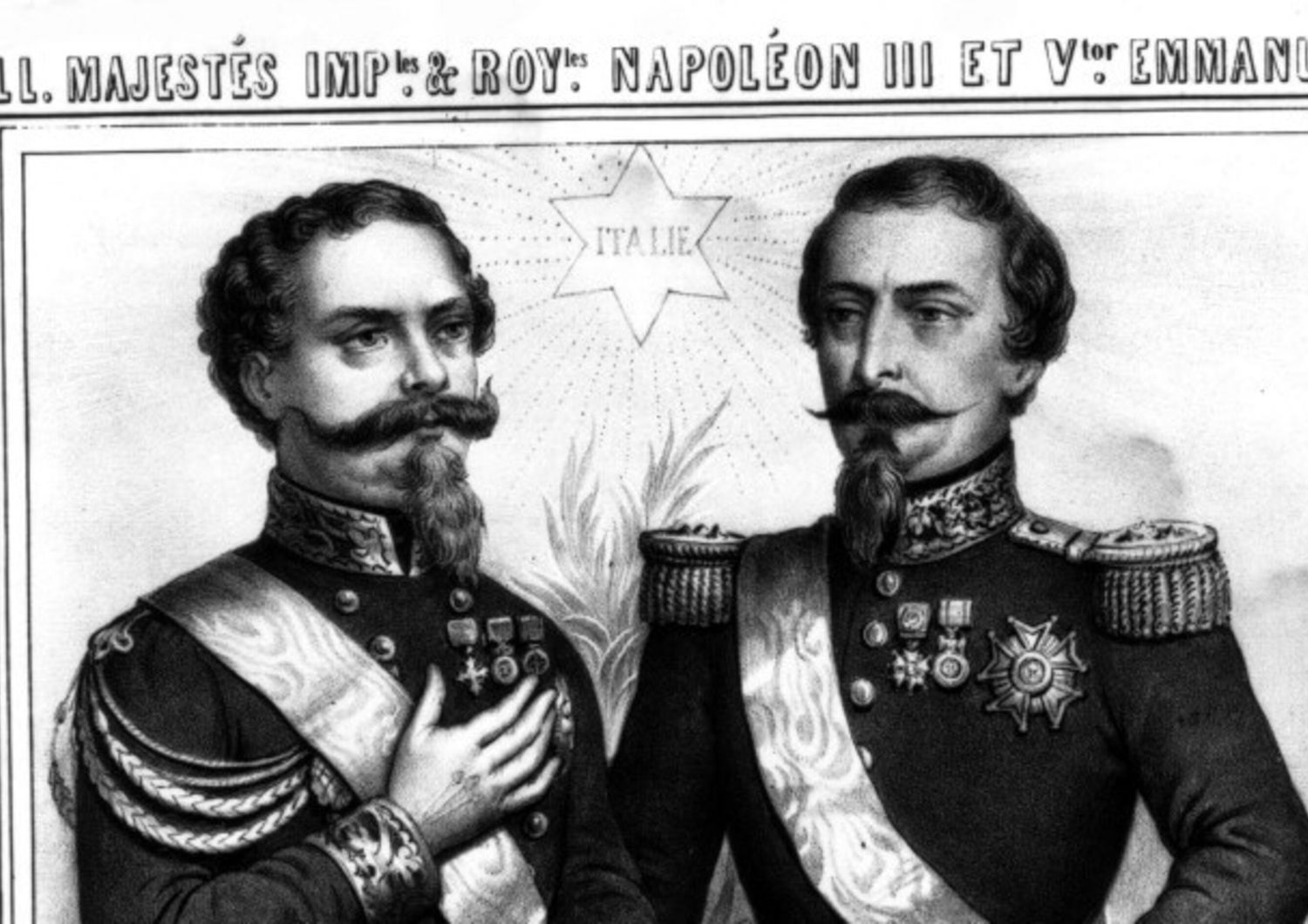 Napoleone III e Vittorio Emanuele II (1820-1878)