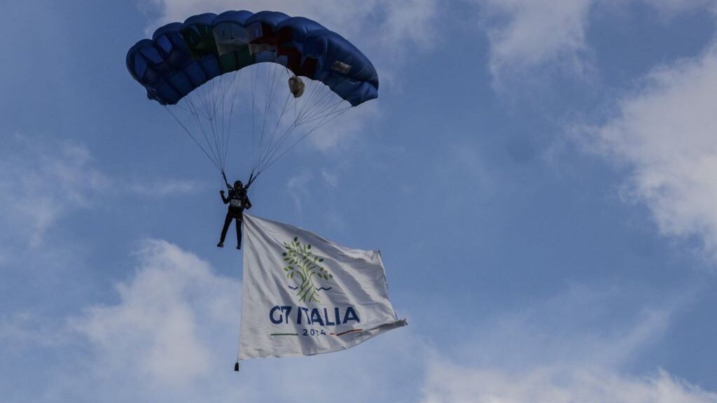 Logo della presidenza italiana del G7