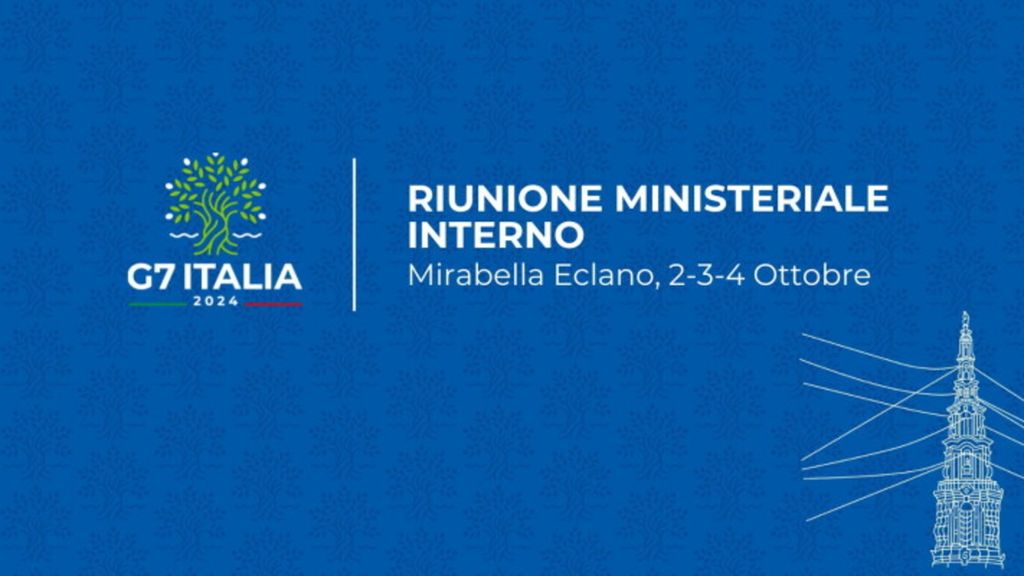 Riunione Ministeriale Interno, Banner