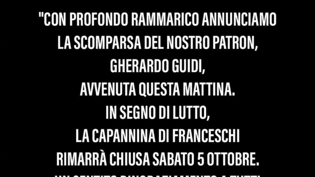 È morto lo storico patron della Capannina di Forte dei Marmi