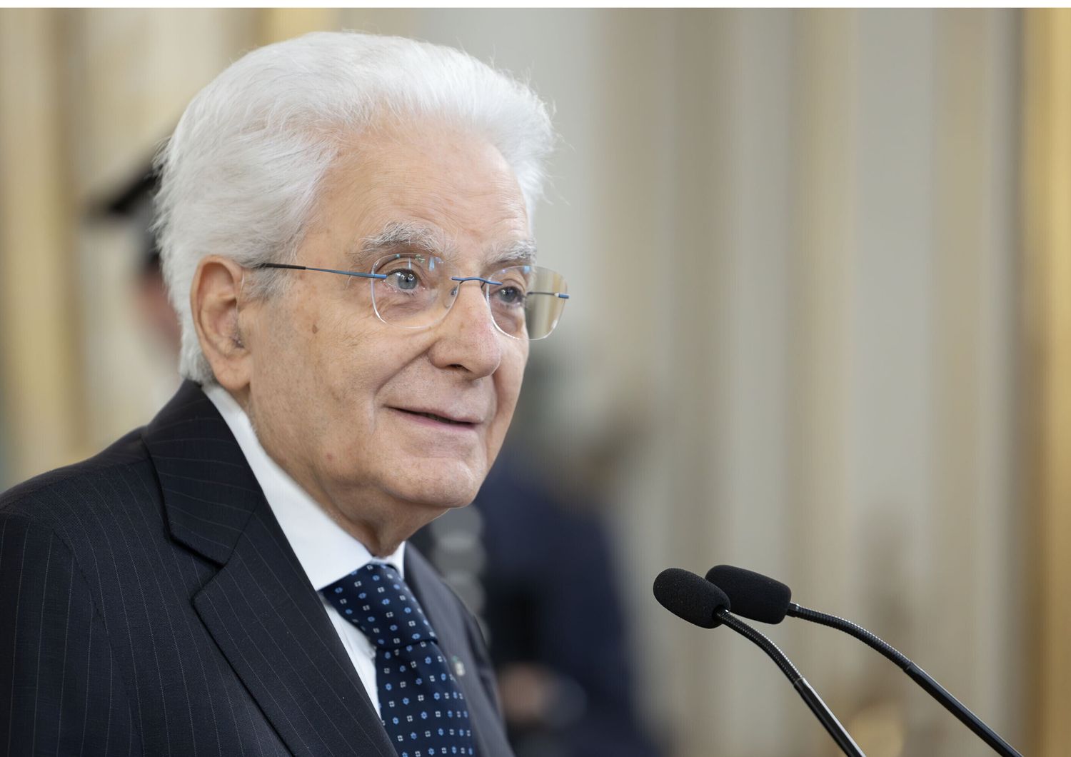 Il presidente della Repubblica, Sergio Mattarella