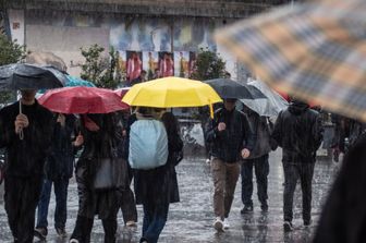 Maltempo a Milano