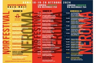 neroma festival letterario crime lucarelli dazieri programma