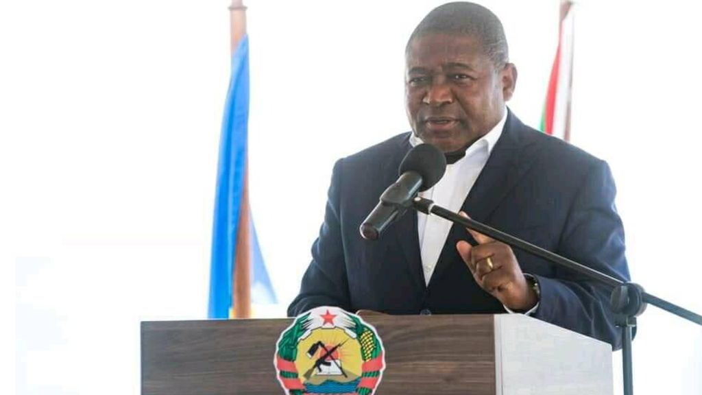 Le président sortant Filipe Nyusi