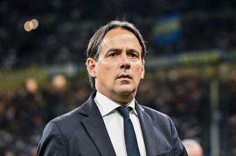 L'allenatore dell'Inter Simone Inzaghi