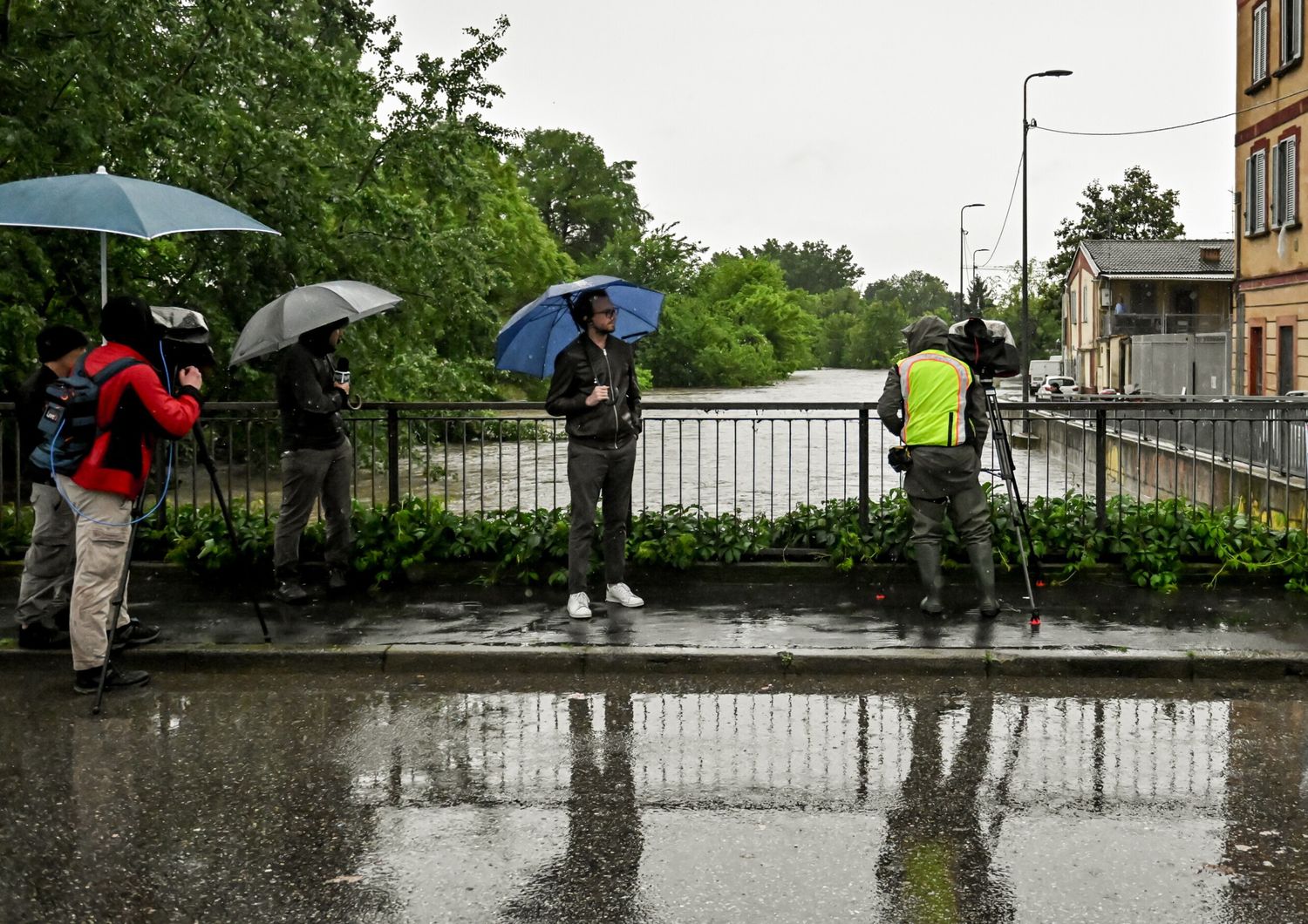 Bomba d'acqua a Milano