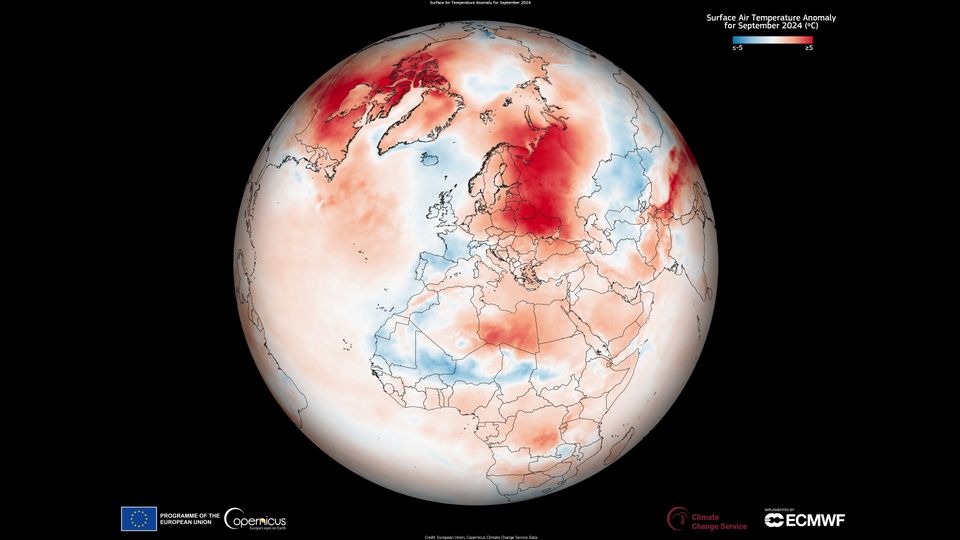 E' stato il secondo settembre più caldo di sempre