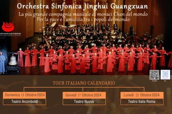 Un'orchestra sinfonica di monaci Chan in tour in Italia (ed è la prima volta)