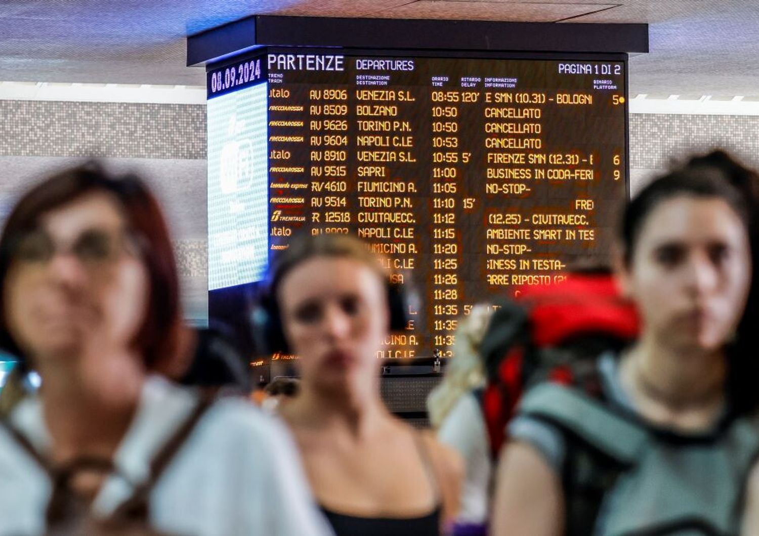 Sciopero nazionale dei treni 12-13 ottobre