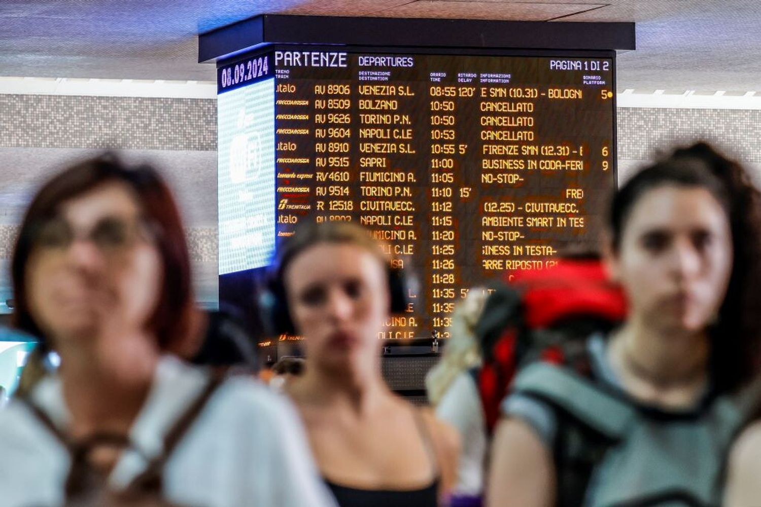 Sciopero nazionale dei treni 12-13 ottobre