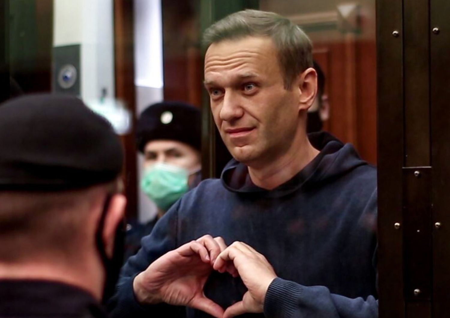 &nbsp;Alexei Navalny in tribunale a Mosca