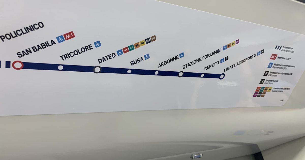 Comment fonctionne la ligne bleue du métro M4 à Milan