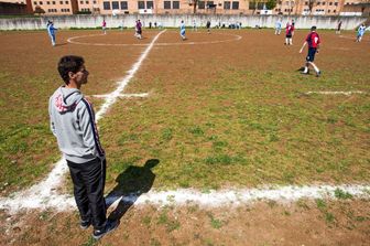 Roma, amichevole tra detenuti nel carcere di Frosinone e Real Morandi, squadra che milita nel campionato di prima categoria