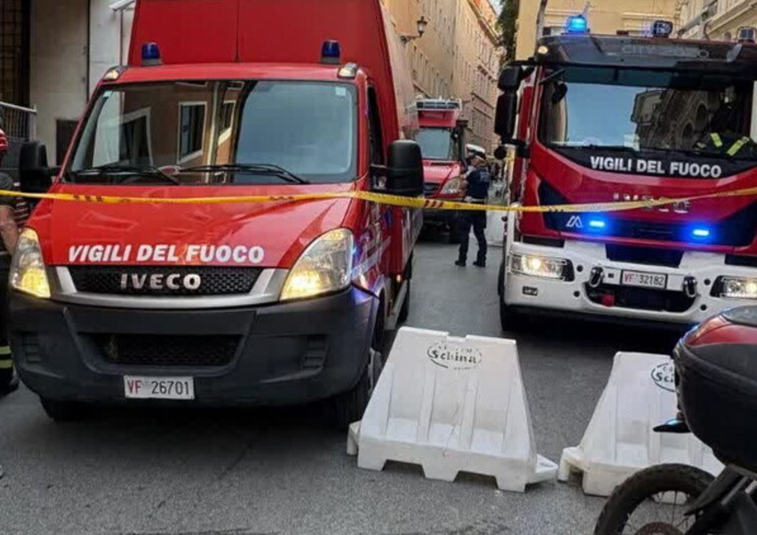 cade ascensore in palazzo in centro a roma un morto e 2 feriti