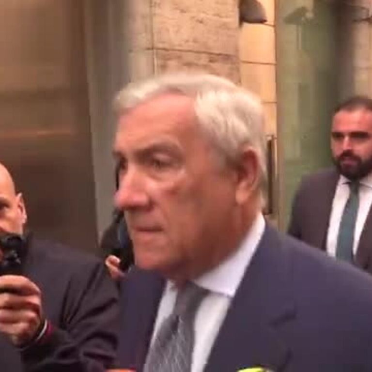 Tajani: Armi a Israele? Già tutto bloccato dal 7 ottobre, da Italia materiale militare non bellico