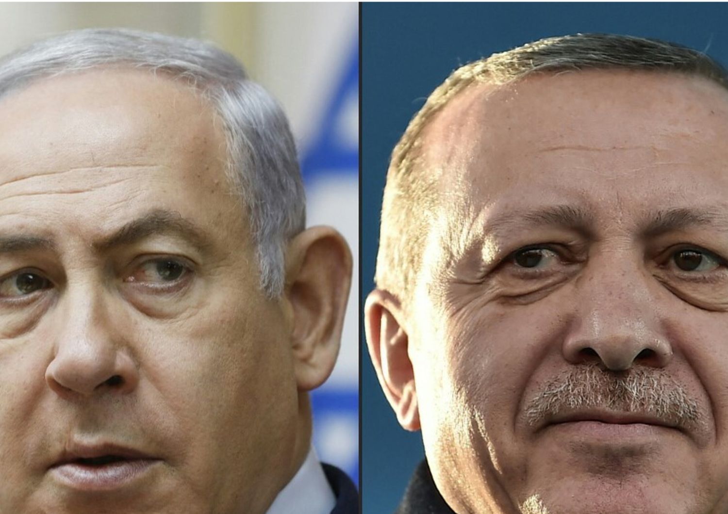 Il premier israeliano Benjamin Netanyahu e il presidente turco Recep Tayyip Erdogan