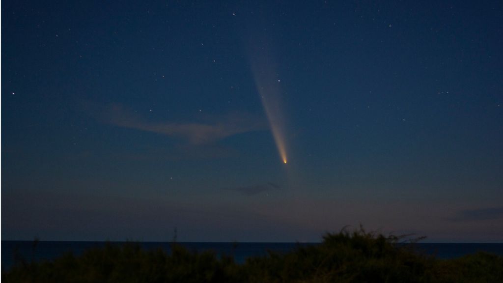 La cometa C/2023 A3 (Tsuchinshan-Atlas)