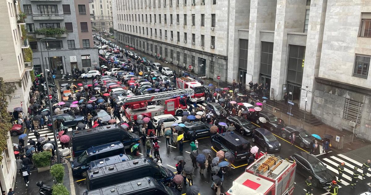 Evacuato per un incendio il tribunale di Milano