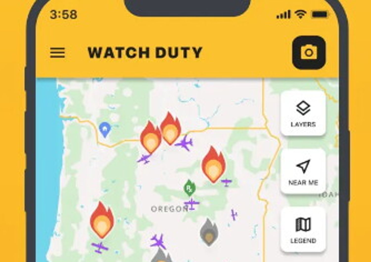 incredibile successo app watch duty segnala incendi boschivi