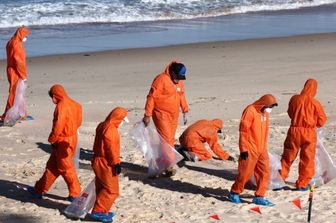 Le strane palle nere sulle spiagge australiane