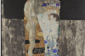 Arte Le tre eta Klimt oro platino argento