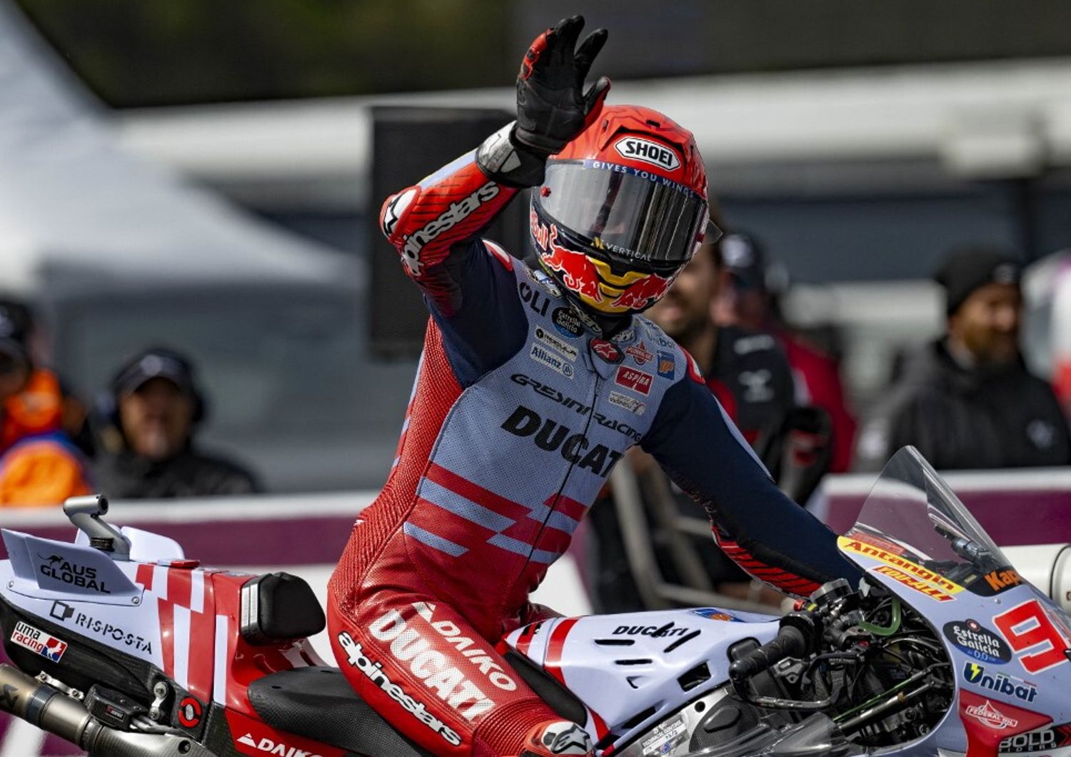 Marc Marquez trionfa in Australia