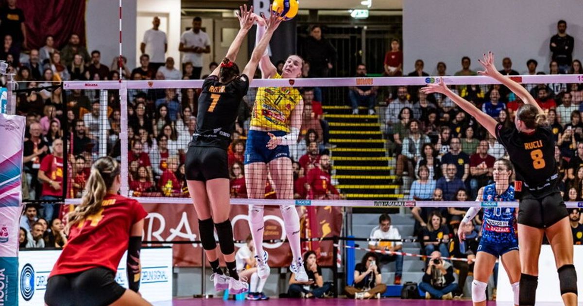 Smi Roma Volley prova a resistere con Conegliano, ma finisce 1 3