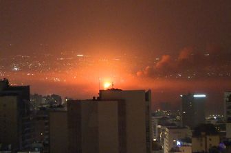 bombe raid beirut colpito ospedale morti feriti